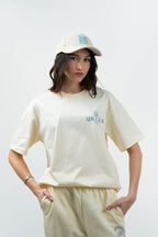 T-shirt Crème Padel