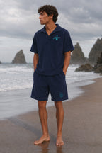 Polo Terry Blue Reposado