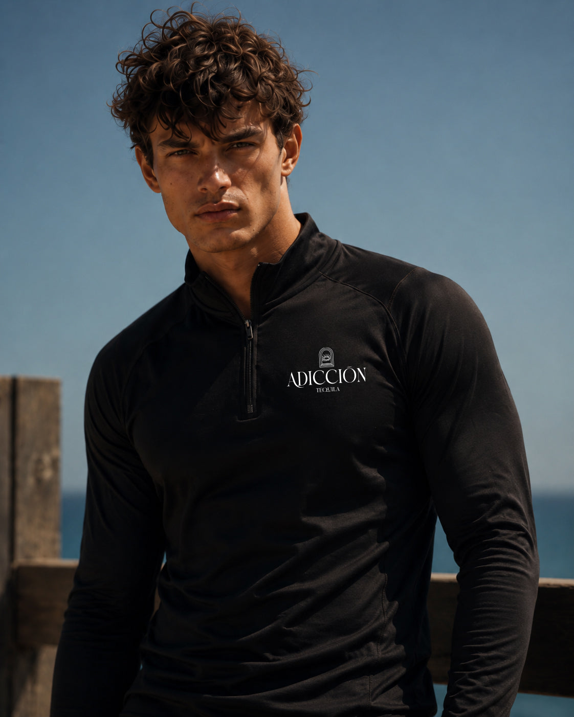 Quarter Zip homme Adicciōn