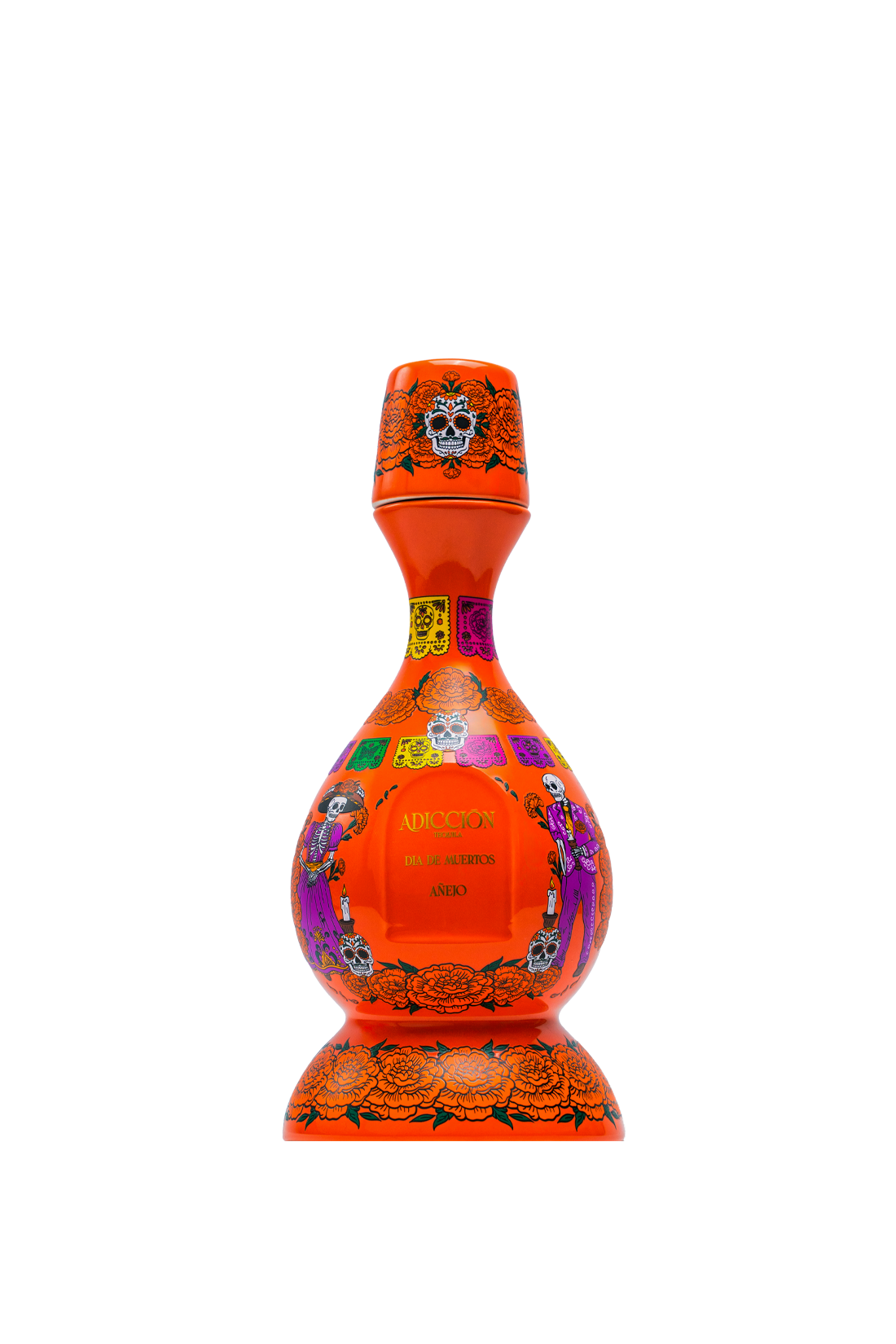 Tequila Adicciōn Añejo – Édition limitée Día de Muertos