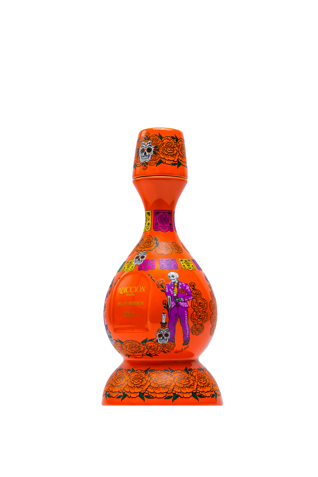 Tequila Adicciōn Añejo – Édition limitée Día de Muertos