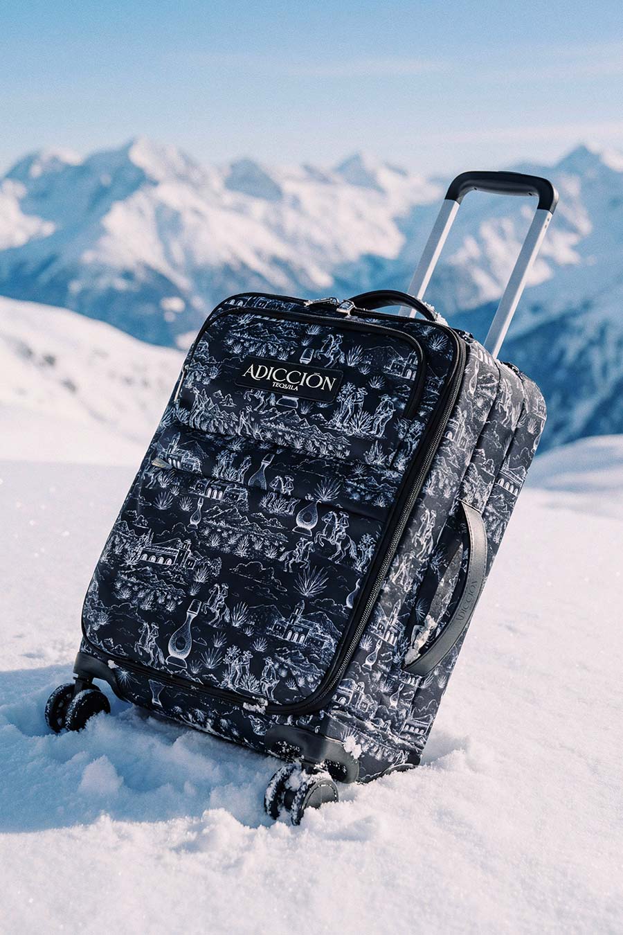Valise toile de Jouy Adicciōn